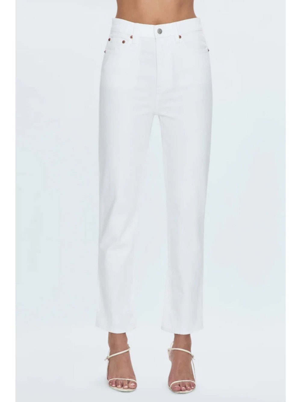 Pistola Bri High Rise Slim Straight Denim